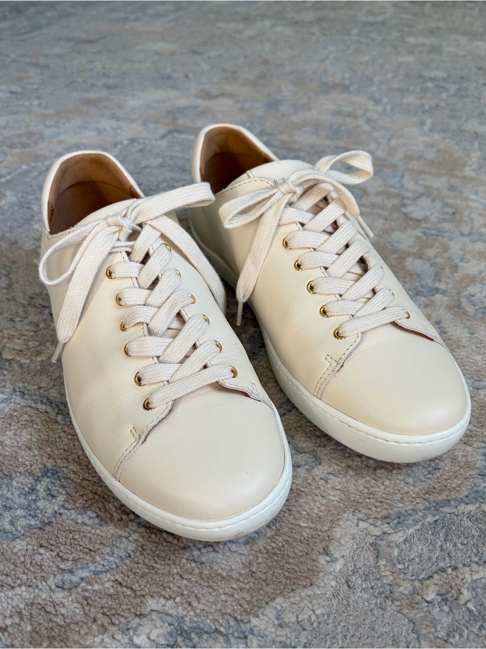 Sezane "Jack" Leather Sneakers, Size 41 - Picture 2 of 7